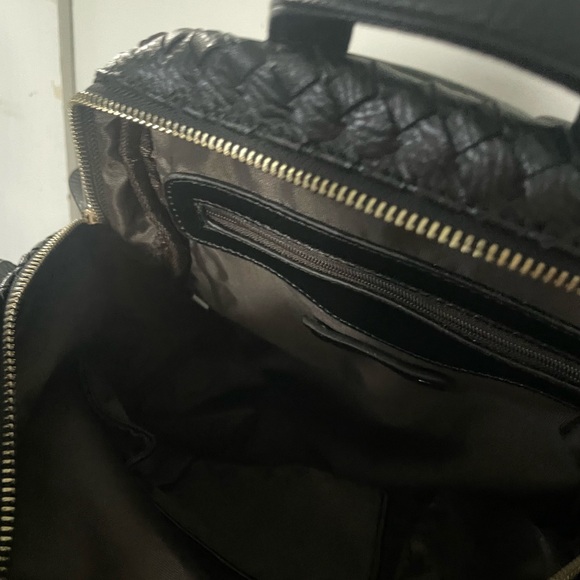 Black Woven Backpack main image 9
